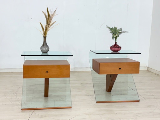 Mesas auxiliares de diseño de alta calidad, mesitas de noche, mesitas de noche, mesas de TV, vintage