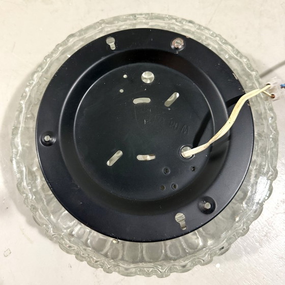 Image 1 of Aplique de cristal burbuja Lámpara de techo 1960