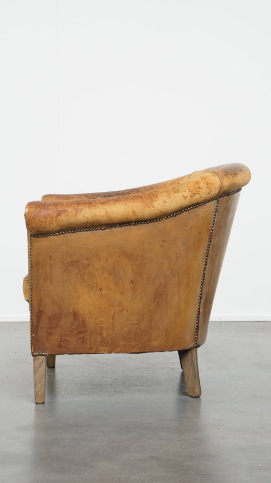 Image 1 of Schafsfell-Clubsessel von Nico van Oorschot