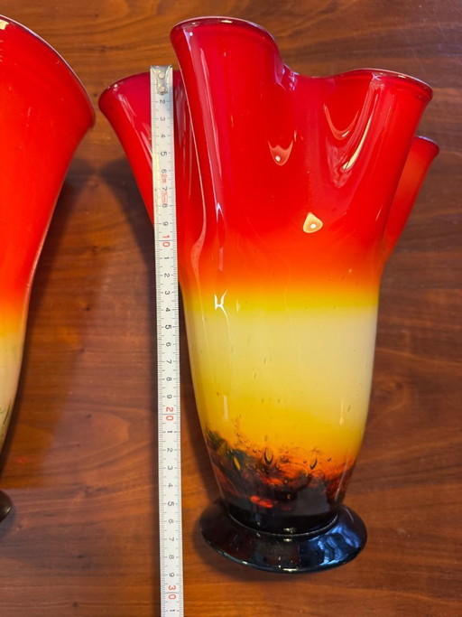 2 vases de Murano