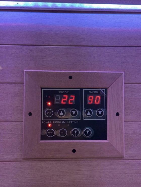 Image 1 of Sauna - NIEUW IN DOOS! - Funda Mahogany 1 persoons infrarood