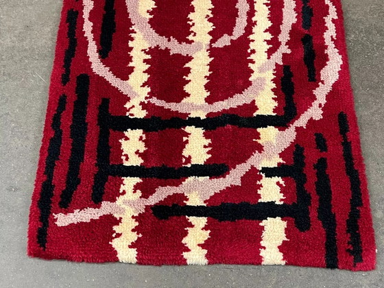 Image 1 of 60er 70er Jahre Läufer Teppich Carpet Rug Space Age Dänemark Danish Design