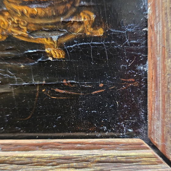 Image 1 of Dipinto antico da un'opera di Gerrit Dou, XVIII/XIX secolo