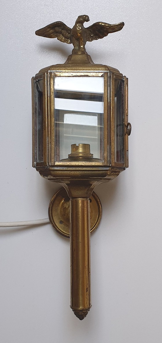 2 lanterne antiche lampade da carrozza lampade da esterno – Applique, Ottone (photo 9 of 27)