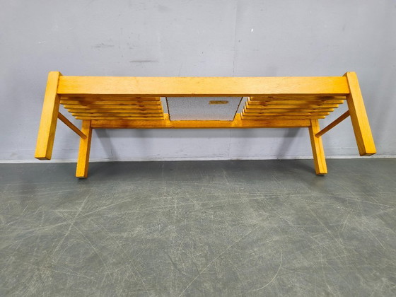 Image 1 of Soporte y estante para plantas checoslovaco de mediados de siglo, década de 1970.