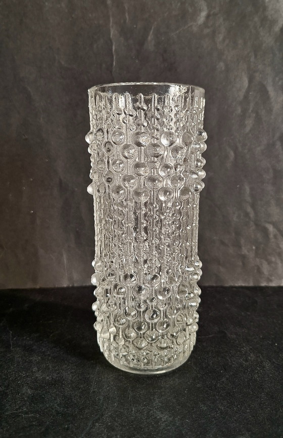 Image 1 of Sklo Union Hermanova Hut Candle Wax vase. František Pečený 1974.