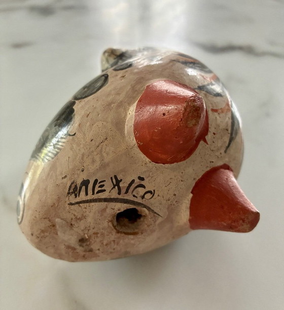Vintage Ceramic Owl Mexico – Fabrication artisanale Mexique, Decorative Objects (photo 7 of 7)