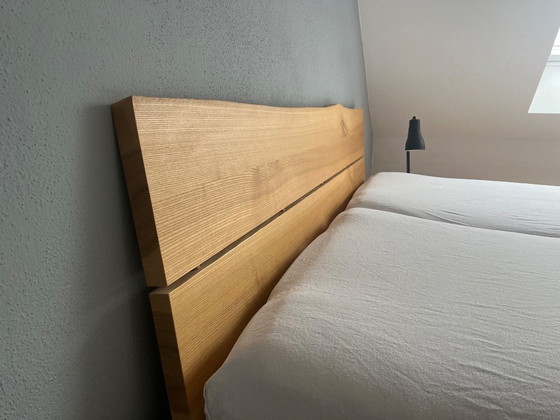 Letto da falegname in legno di frassino 2x2m, Letti matrimoniali, Beige (foto 16 di 21)