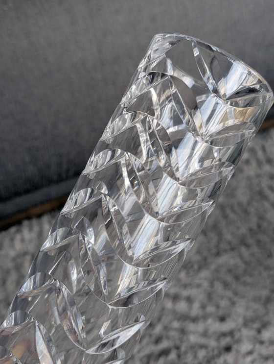 Image 1 of Beyer Kristallen Vaas – 24% Loodkristal – West-Duitsland (jaren ’70)