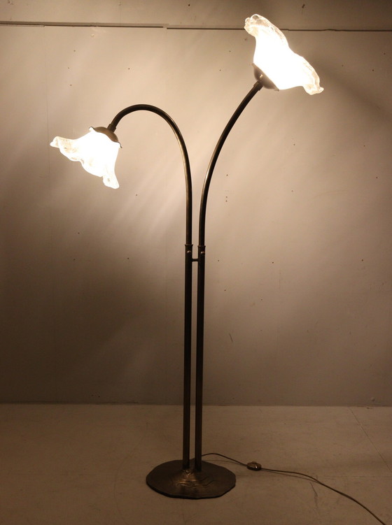 Image 1 of Brutalist floor lamp/floor lamp by Lothar Klute, Germany, 1980s