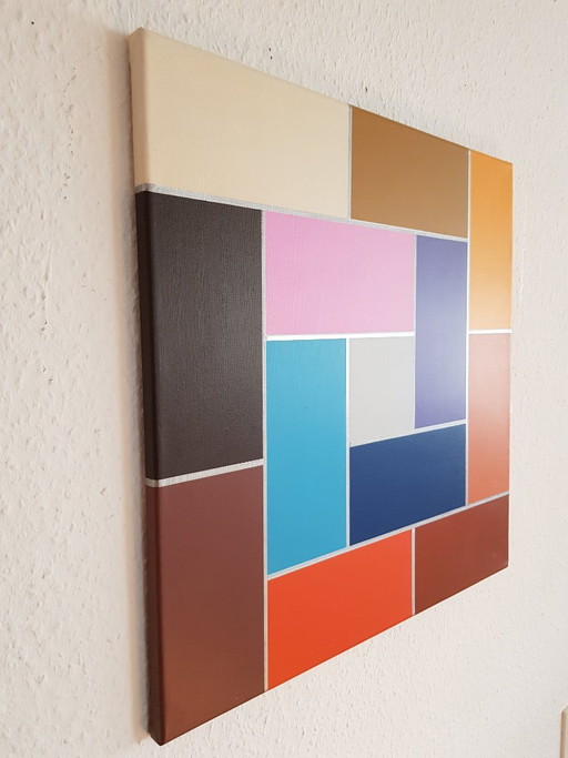 5 x 1-3 x 5 - 20240425 – schilderijen tekeningen, Canvas (photo 2 of 6)