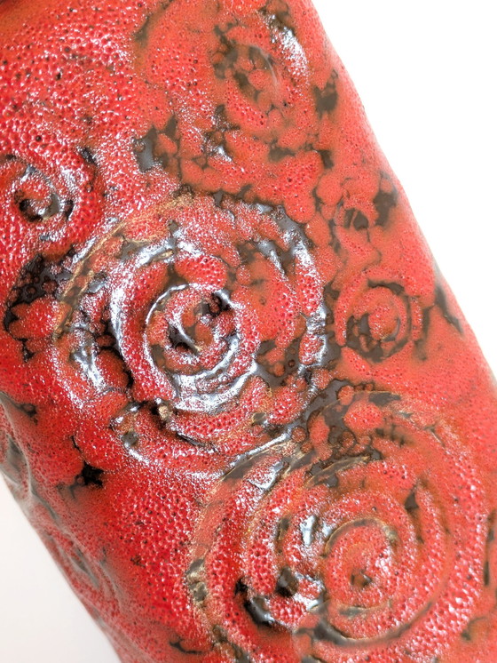 Image 1 of Vintage 1960s Scheurich 282-20 Vase | West German Pottery