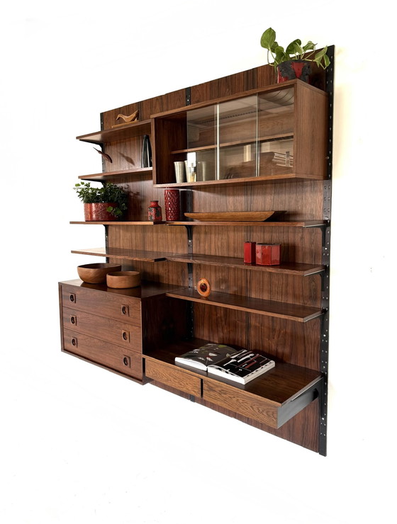 Image 1 of Vintage modular Danish wall system, Sven Ellekær ‘70