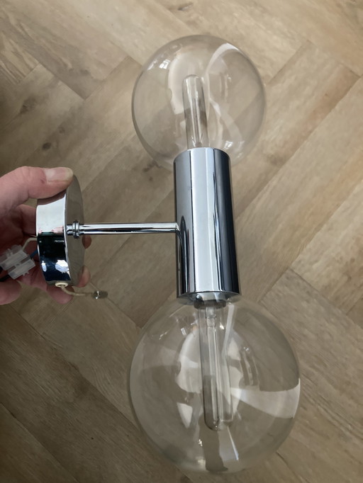 Space Age wall lamp from Staff, designed by Japanese designer Motoko Ishii