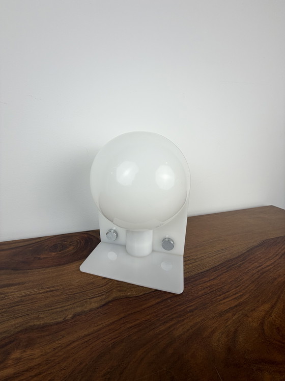 Lampada da tavolo Sirio – Sergio Brazzoli per Harvey Guzzini – Anni '70 – Lampade da tavolo, Metal, Plastic (photo 3 of 12)
