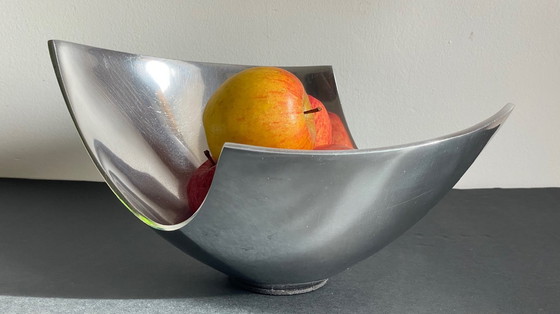 Image 1 of COUPE à Fruits Métal Poli VINTAGE