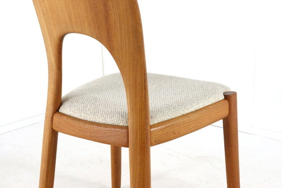 Image 1 of Set di 4 sedie Koefoed Morten in teak vintage 'Horve'