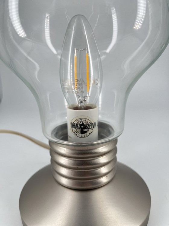 Image 1 of IKEA BLINDA Table Lamp B9818 – Clear Glass – Vintage Design