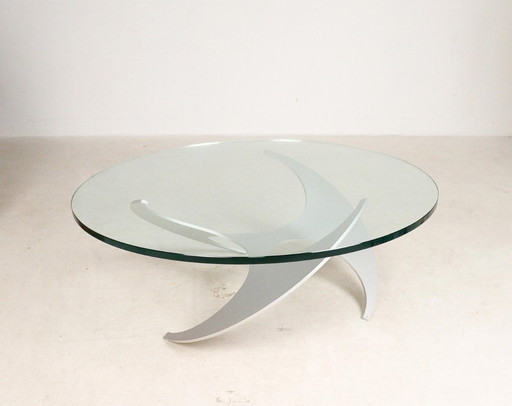 Coffee table by Knut Hesterberg, model "Propeller",