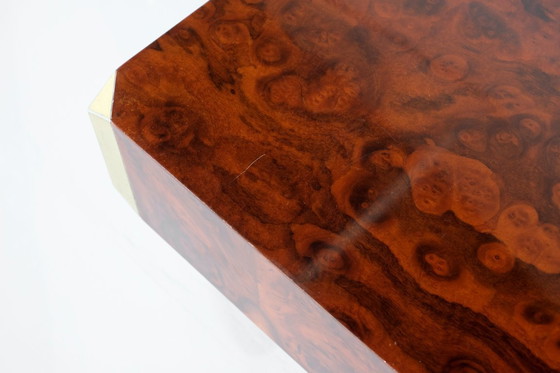 Image 1 of Salontafel "Alveo", toegeschreven aan Willy Rizzo voor Mario Sabot, Italië, jaren 70.