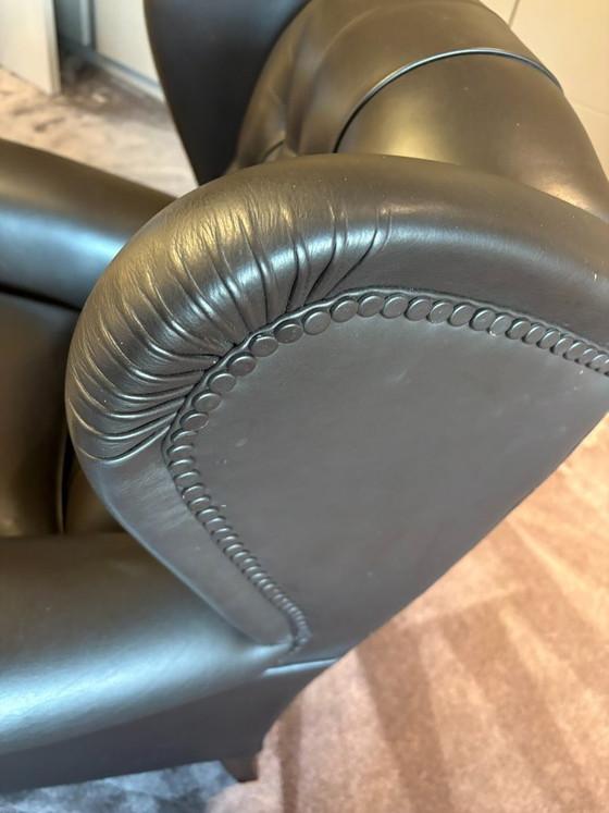 Poltrona Frau 1919 - Iconisch Ontwerp - Ultiem Vakmanschap – Fauteuils, Wood, Leather (photo 6 of 15)