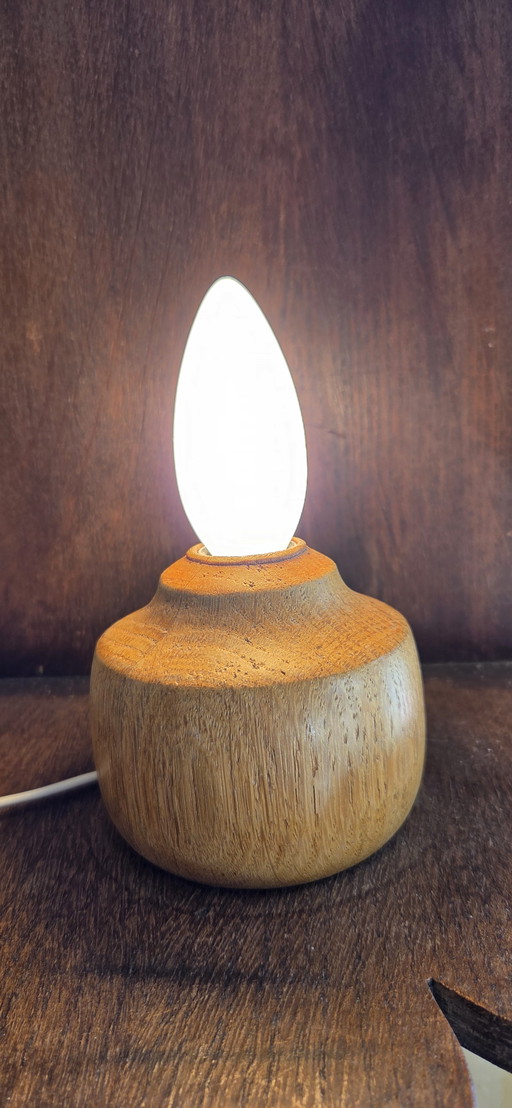 Scandinavian design vintage table lamp
