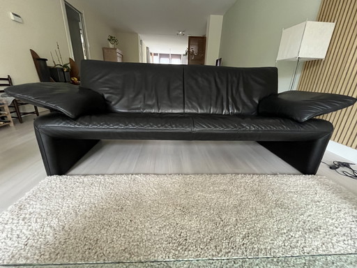 Jori Linea JR8700, 2,5 posti, pelle nera