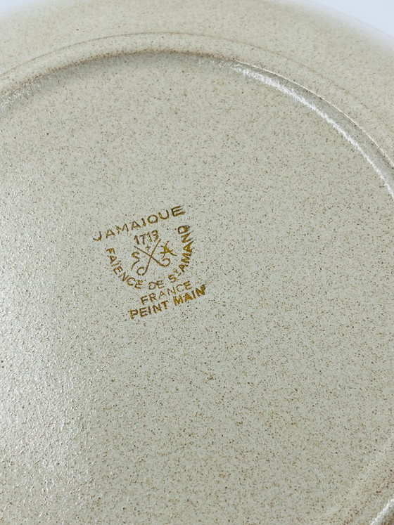 Set di due piatti da portata in gres Saint-Amanda, Giamaica. – Saint Amand, Stoviglie, Ceramic (photo 9 of 9)