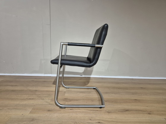 Image 1 of 4 sillas de comedor Henders and Hazel - Negras - Cuero - Diseño