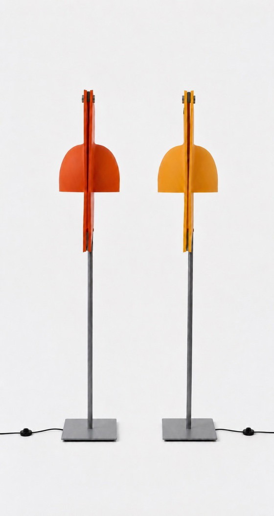 Image 1 of Lampade da terra Adrien Gardère Delight – Coppia – Cinna / Ligne Roset – Francia 1998