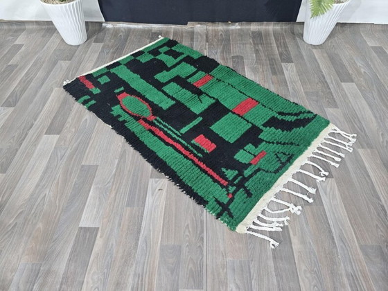 Image 1 of Tapis marocain artisanal en laine 250cmx150cm