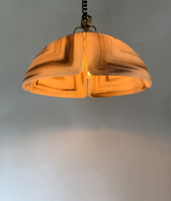 Image 1 of Vintage XL Pendant Lamp, Cristallux '70