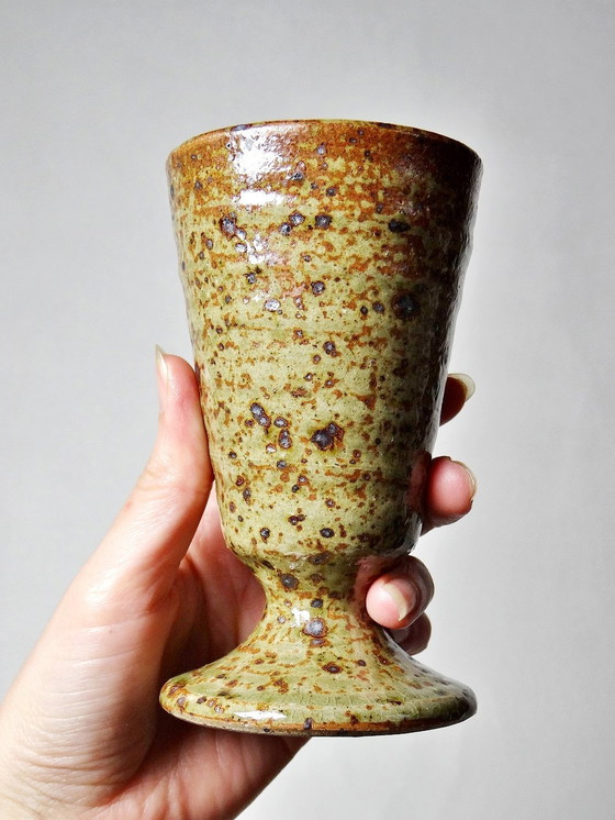 Image 1 of 5X Mazagrans Vintages Handcrafted Stoneware Pyrity Cup Glasses