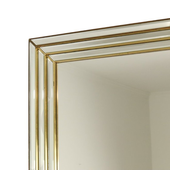 Image 1 of Zeldzame Design Spiegel met Console Zilver Goud Deknudt