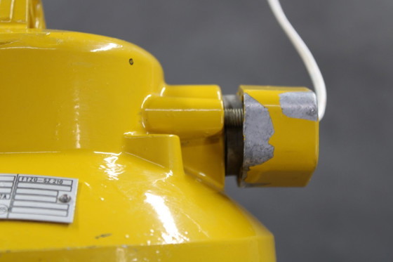 Image 1 of Lampada industriale in vetro degli anni '70, Cecoslovacchia