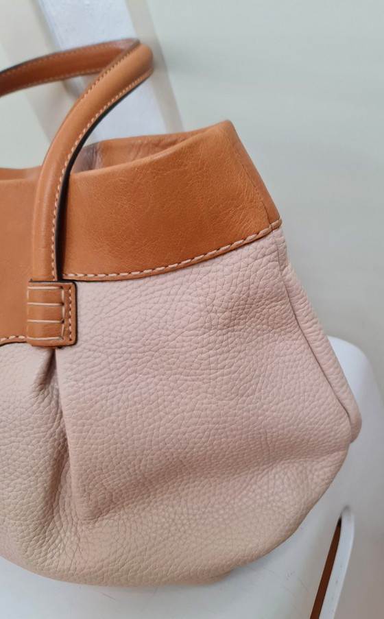 Image 1 of ¡Bolso de mano Tod’s de piel plisada como nuevo!
