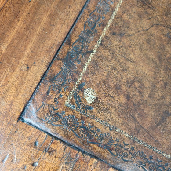 Image 1 of Escritorio inglés de dos caras para socios del siglo XIX – S. & H. Jewell