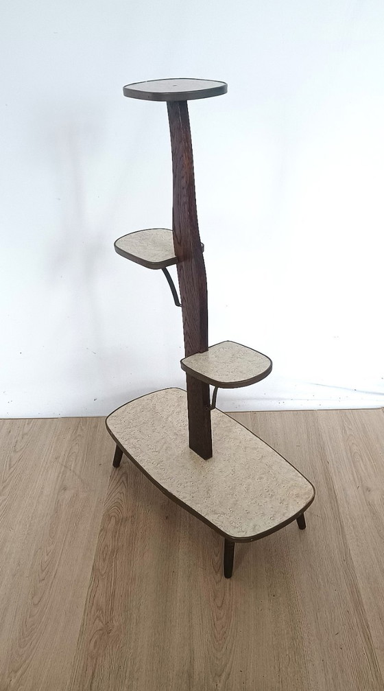 Image 1 of Fifties plant table with four tiers