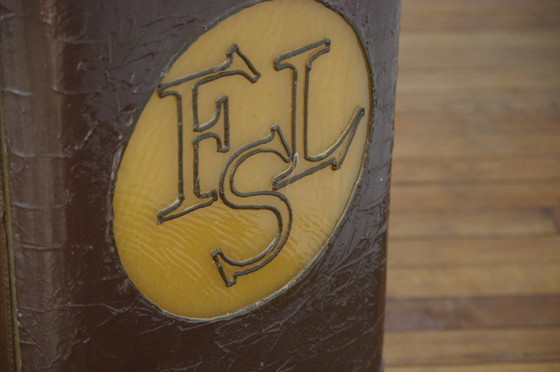 Image 1 of Vintage illuminated advertising sign, book-shaped