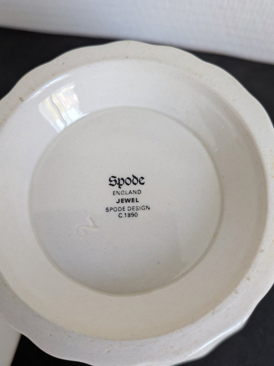 Image 1 of Servizio da tè Spode Jewel (teiera, lattiera, zuccheriera)
