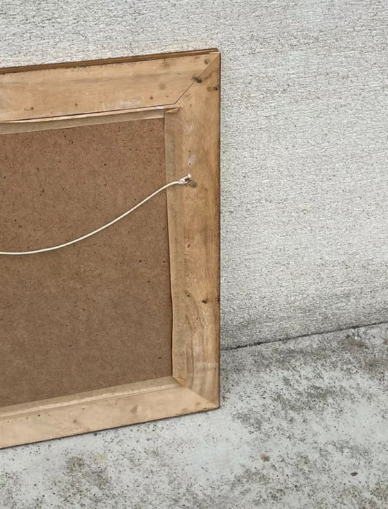 Image 1 of Specchio antico in legno dorato