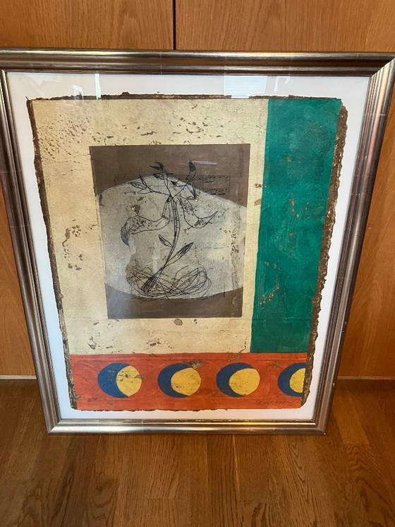 Image 1 of Pierre Marie Brisson Aguafuerte al carborundo Firmado a mano E.A. Grabado original