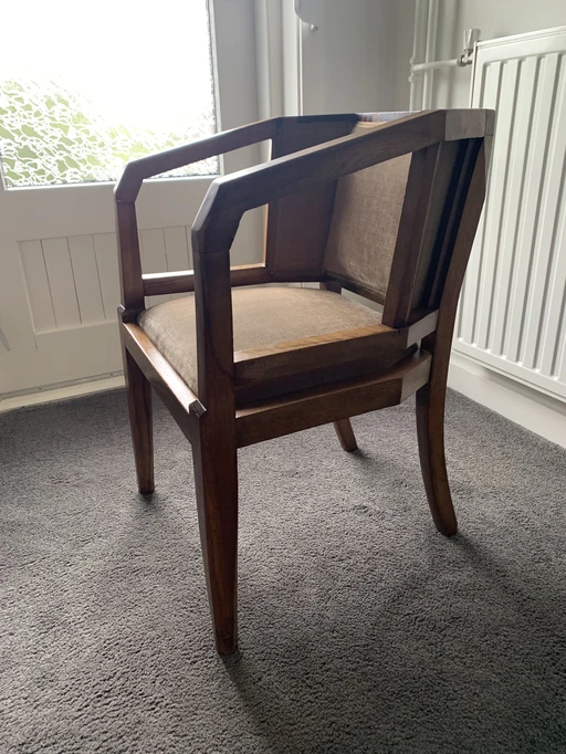 Amsterdam Walnut Chair 1910-1930