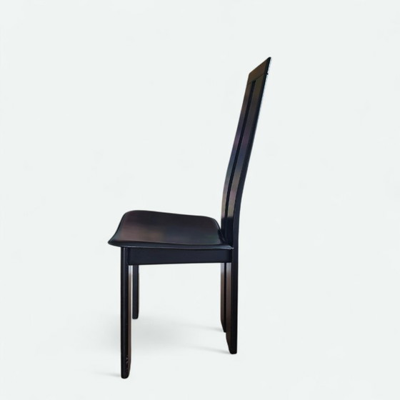 Image 1 of Ensemble de 6 chaises design italiennes – Costantini Pietro – Fabriquées en Italie