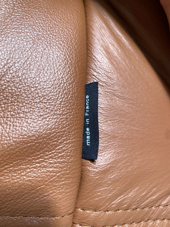 Image 1 of Ligne Roset - Togo - 3 places - Cuir brun cognac