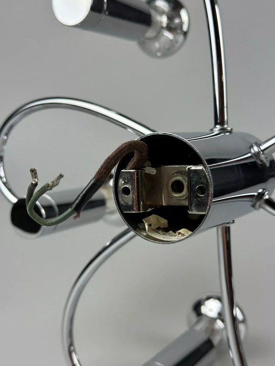 Image 1 of Lámpara de pared o de techo Sputnik de los años 60 y 70 de Cosack Leuchten, cromo