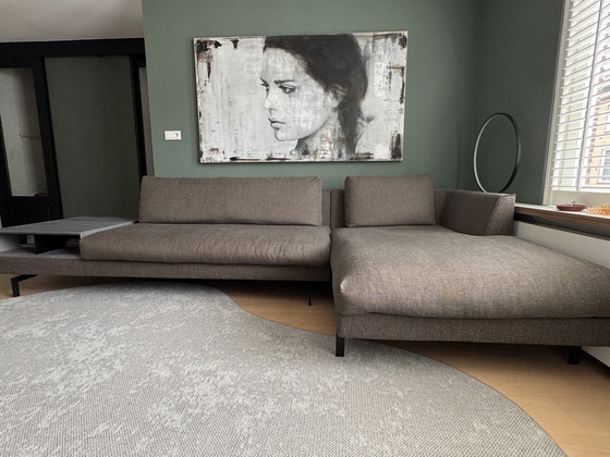 Image 1 of Divano Hofstede Raanhuis con chaise longue e armadio/sidetable