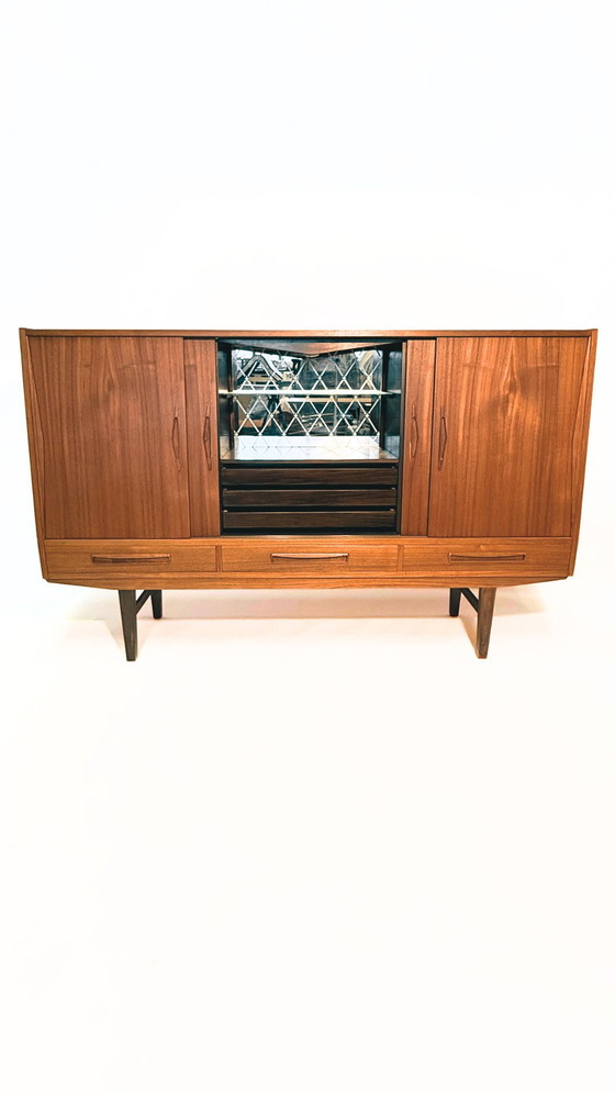 Image 1 of Restored vintage mid-century Danish highboard