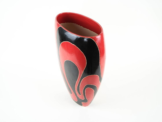Image 1 of Ceramic vase, Italian design, 1970s, made in Italy