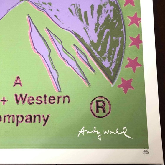1990s After Andy Warhol "Paramount Classic" Lithograph – Lithographs & prints, Paper (photo 5 of 11)